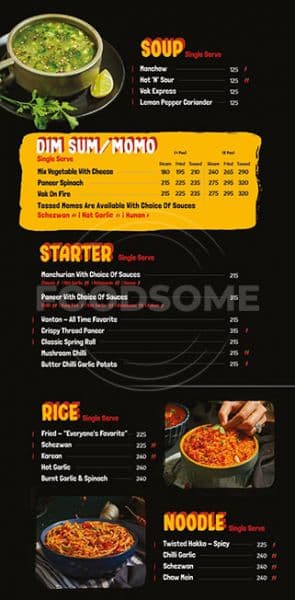MENU - Photo 1