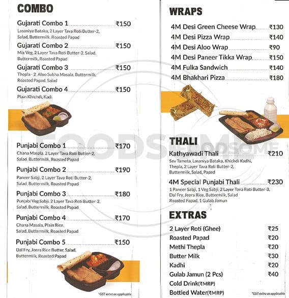 MENU - Photo 1